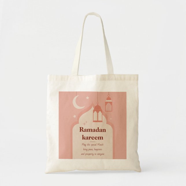 Bolso De Tela Ramadan Kareem (Frente)