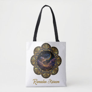 BOLSO DE TELA RAMADAN KAREEM MUBARAK 2024 EID MUBARAK