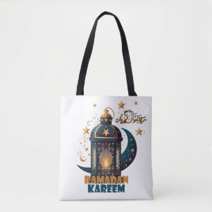 Bolso De Tela Ramadan Kareem Mubarak Lantern ramadan 2024