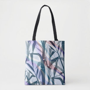Bolso De Tela Ramas de bambú.