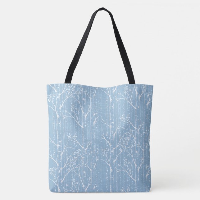 Bolso De Tela Ramas de invierno (Reverso)