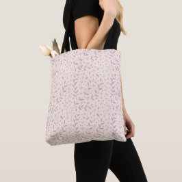 Bolso De Tela Ramas de prado de rubor primaveral