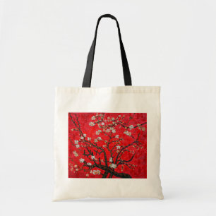 Bolso De Tela Ramas del árbol de almendros en Blossom, Van Gogh