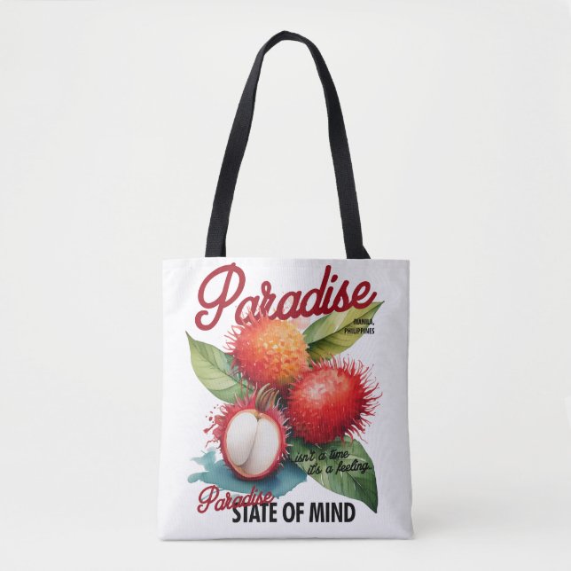 Bolso De Tela Rambutan (Anverso)