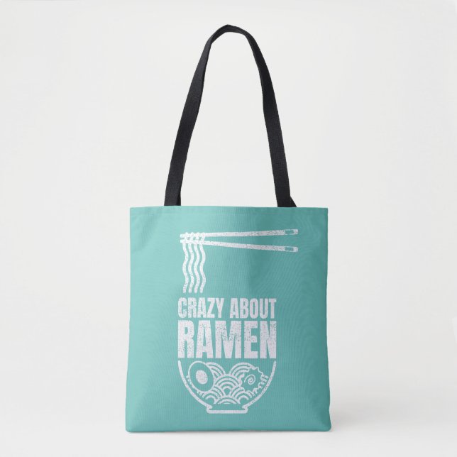 Bolso De Tela Ramen Lover (Anverso)