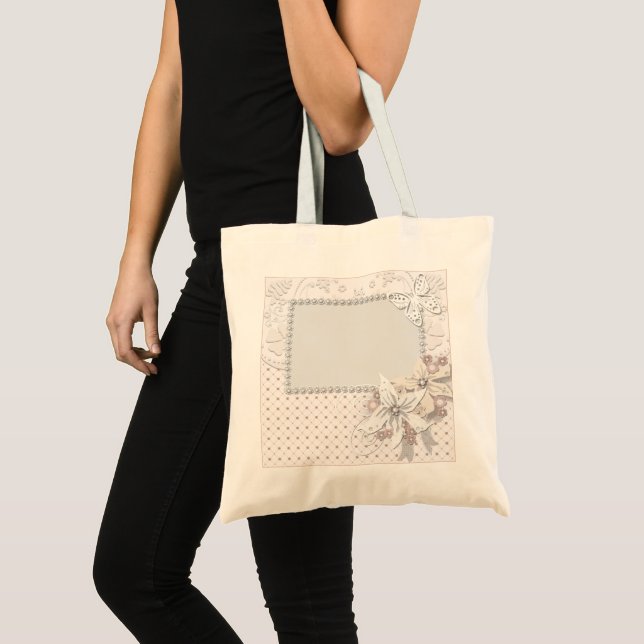 Bolso De Tela ramo boda (Anverso (producto))
