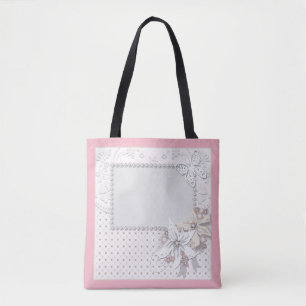 Bolso De Tela ramo boda