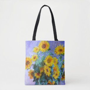 Bolso De Tela Ramo de Bello Artes de Claude Monet de los