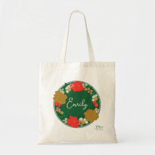 Bolso De Tela Ramo Floral Regalo Personalizado para Despedida de