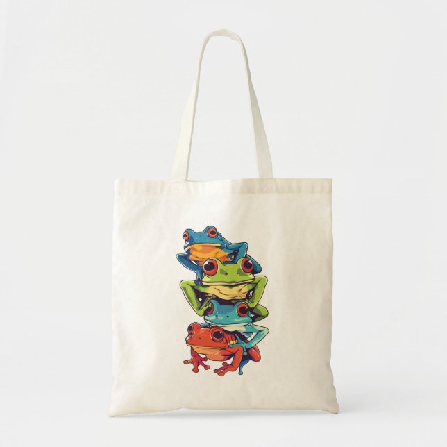 Bolso De Tela Rana (Frente)