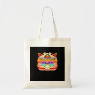 Bolso De Tela Rana amante de las especias de calabaza