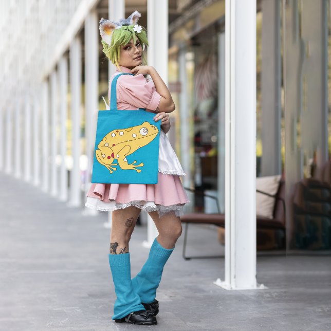 Bolso De Tela Rana amarilla (Subido por el creador)