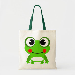 Bolso De Tela Rana animada