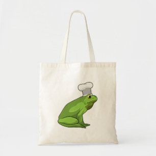 Bolso De Tela Rana cocinada con gorra de Chef