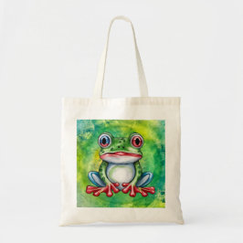 Bolso De Tela Rana Cute