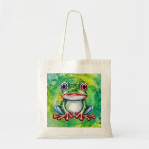 Bolso De Tela Rana Cute