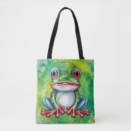 Bolso De Tela Rana Cute
