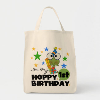 Bolso De Tela Rana de amapola camisetas y regalos del primer cum