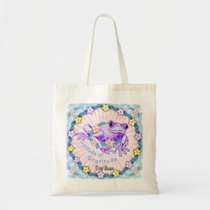 Bolso De Tela Rana de Gratitud