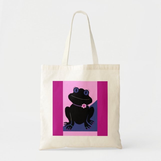 Bolso De Tela Rana de la Paz (Frente)