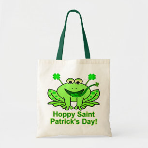 Bolso De Tela Rana del Día de San Patricio