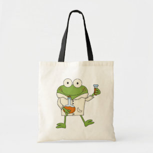 Bolso De Tela Rana del laboratorio