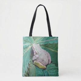 Bolso De Tela "Rana en verde" por AlarsenArtist Tote Bag