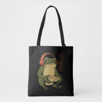 Rana gamer japonesa divertida juegos vintage 