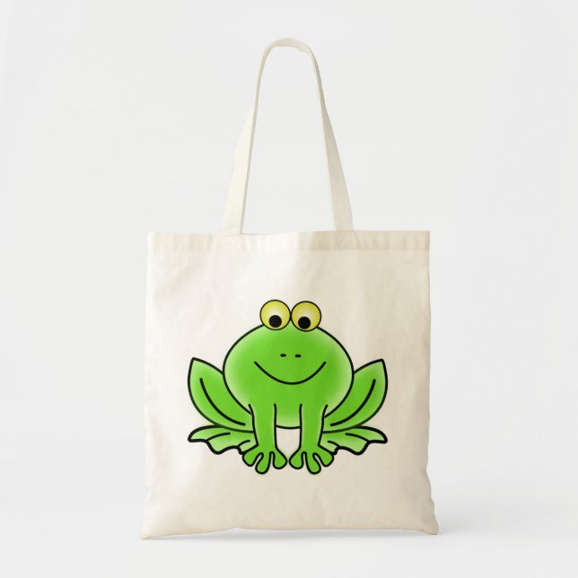 Bolso De Tela Rana graciosa (Frente)