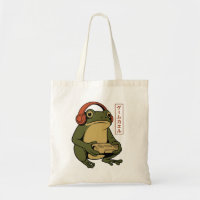 Rana japonesa de videojuegos divertida y vintage 