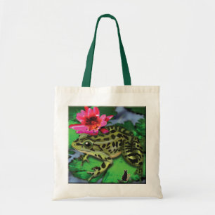 Bolso De Tela Rana Leopardo