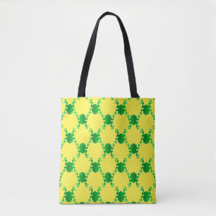 Bolso De Tela Ranas lindas del dibujo animado