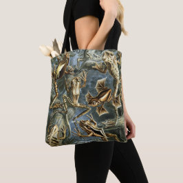 Bolso De Tela Ranas vintage y toads Batrachia de Ernst Haeckel