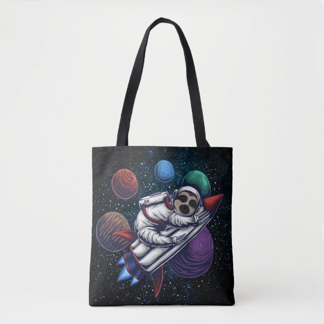 Bolso De Tela Ranura espacial (Anverso)