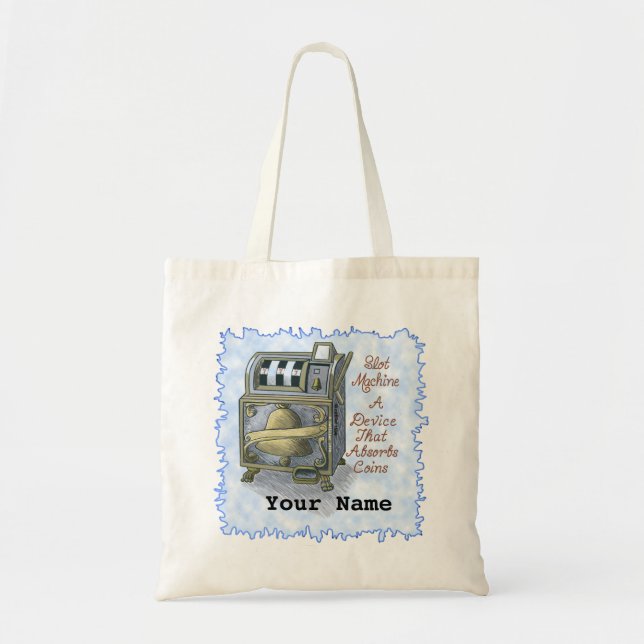 Bolso De Tela Ranuras de campana  (Frente)