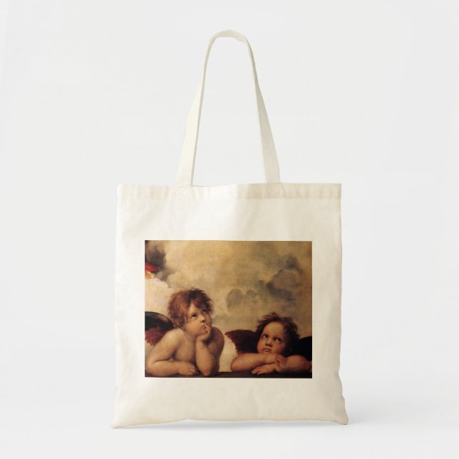 Bolso De Tela Raphael, Sistine Cherub (Frente)