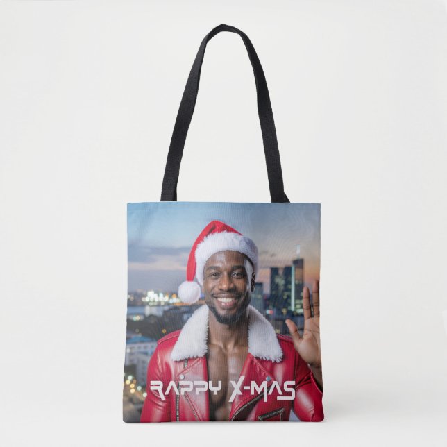 BOLSO DE TELA RAPPY X-MAS (Anverso)