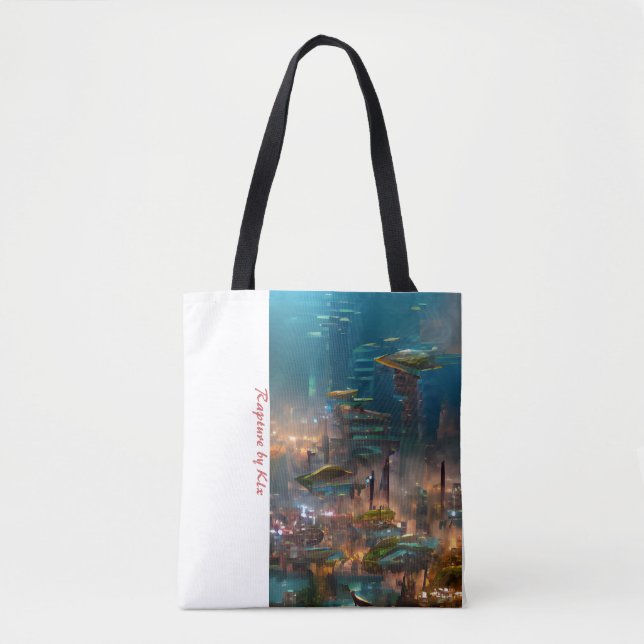 Bolso De Tela Rapture - Artist - Klx (Anverso)