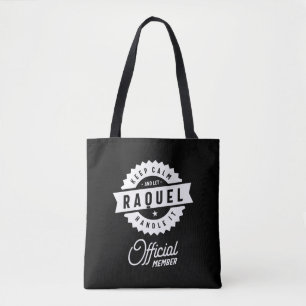 Bolso De Tela Raquel Personalizado Name Birthday Gift