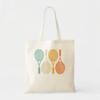Bolso De Tela Raqueta De Tenis Retro Vintage Para Jugador De Ten