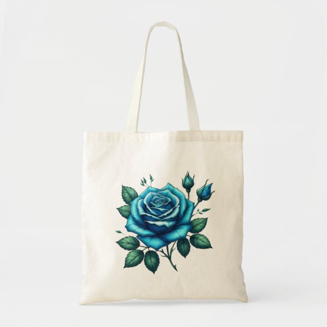 Bolso De Tela Raridad Misterio Rosa azul (Frente)