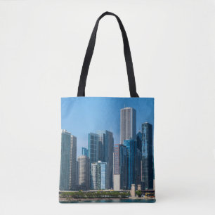 Bolso De Tela Rascacielos de Chicago