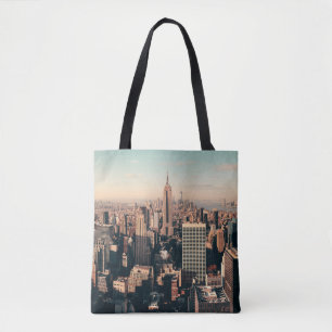 Bolso De Tela Rascacielos de la ciudad de Nueva York Terraza en 
