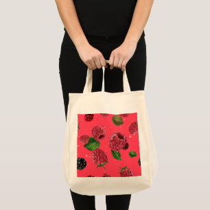 Bolso De Tela Raspberry