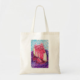 Bolso De Tela Raspberry Cake