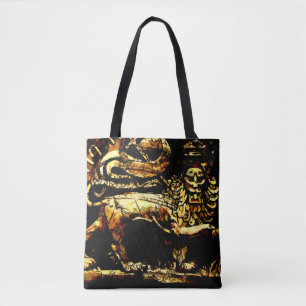 Bolso De Tela Rasta antigua etíope por todas partes impreso Bols
