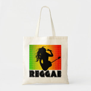 Bolso De Tela Rasta de música reggae Rastaman Guitar Presupuest