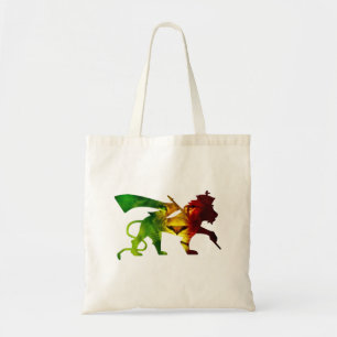 Bolso De Tela Rasta León de Judá