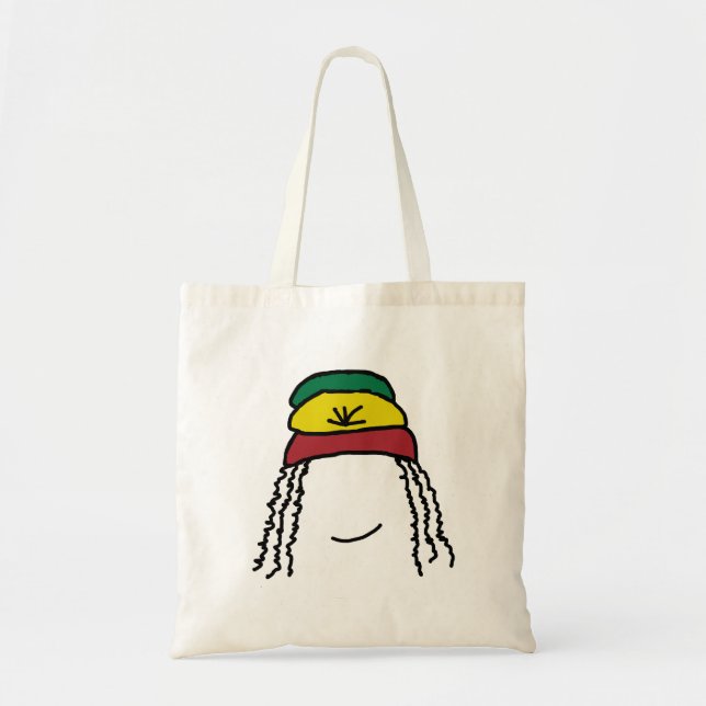 Bolso De Tela Rasta Smile (Frente)