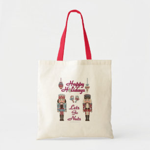 Bolso De Tela Rastreador de nueces de vacaciones deja ir a las n